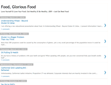 Tablet Screenshot of foodmiracles.blogspot.com