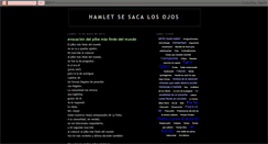 Desktop Screenshot of hamletsesacalosojos.blogspot.com