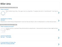 Tablet Screenshot of killerantz.blogspot.com