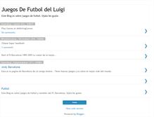 Tablet Screenshot of luigifut.blogspot.com