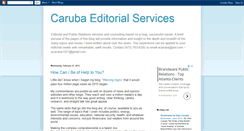 Desktop Screenshot of carubaeditorialservices.blogspot.com