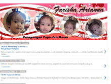 Tablet Screenshot of mybaby-farisha.blogspot.com