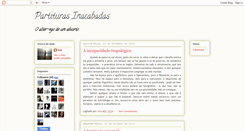 Desktop Screenshot of partiturasinacabadas.blogspot.com