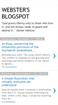 Mobile Screenshot of dwebsters.blogspot.com