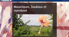 Desktop Screenshot of moustiques-boubous-et-nyembwe.blogspot.com