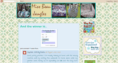 Desktop Screenshot of missbeaujangles.blogspot.com