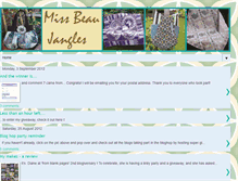 Tablet Screenshot of missbeaujangles.blogspot.com