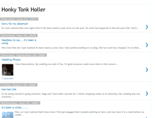 Tablet Screenshot of honkytonkholler.blogspot.com