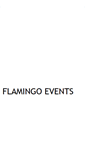 Mobile Screenshot of flamingoevents2000.blogspot.com
