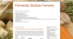 Desktop Screenshot of fernandastoduto.blogspot.com