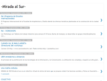 Tablet Screenshot of miradaalsur.blogspot.com