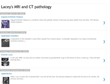 Tablet Screenshot of laceyspathologyexperience.blogspot.com