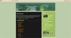 Desktop Screenshot of cllpoetryplanet.blogspot.com