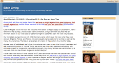Desktop Screenshot of bibleliving.blogspot.com