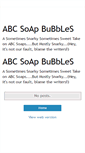 Mobile Screenshot of abcsoapbubbles.blogspot.com