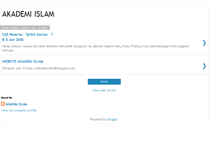 Tablet Screenshot of akademiislam.blogspot.com