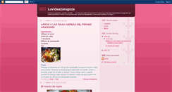 Desktop Screenshot of lavidaazaragoza.blogspot.com