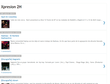 Tablet Screenshot of expresion2h.blogspot.com