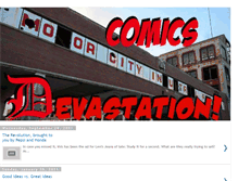 Tablet Screenshot of comicsdevastation.blogspot.com