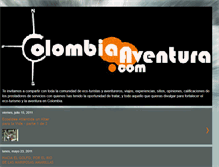 Tablet Screenshot of colombiaaventura.blogspot.com