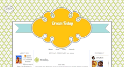 Desktop Screenshot of dreamtoday1.blogspot.com