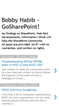 Mobile Screenshot of gosharepoint.blogspot.com