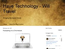 Tablet Screenshot of havetechnologywilltravel.blogspot.com