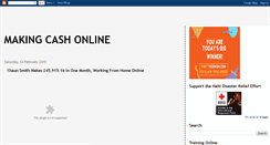 Desktop Screenshot of cashonlineew.blogspot.com