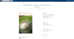 Desktop Screenshot of easykoreanfood.blogspot.com