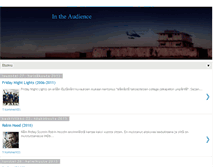 Tablet Screenshot of intheaudienceblog.blogspot.com