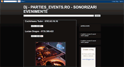 Desktop Screenshot of dj-sonorizari-evenimente.blogspot.com