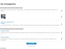 Tablet Screenshot of lostransportesadrian.blogspot.com