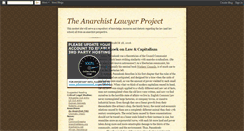 Desktop Screenshot of anarchistlawyer.blogspot.com