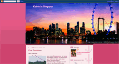 Desktop Screenshot of katrin-in-singapur.blogspot.com