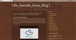 Desktop Screenshot of horvat-kavai.blogspot.com