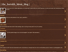 Tablet Screenshot of horvat-kavai.blogspot.com