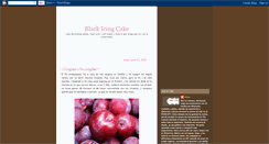 Desktop Screenshot of blackicingcake.blogspot.com