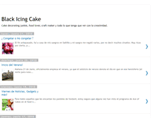 Tablet Screenshot of blackicingcake.blogspot.com