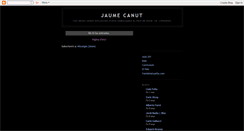 Desktop Screenshot of jaumecanut.blogspot.com