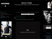 Tablet Screenshot of bourne-4-trailer.blogspot.com