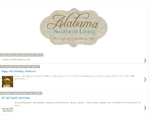 Tablet Screenshot of alabamasouthernliving.blogspot.com