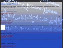 Tablet Screenshot of modelosmatematico.blogspot.com