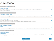 Tablet Screenshot of clovishighfootball.blogspot.com