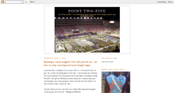 Desktop Screenshot of pointtwo-five.blogspot.com