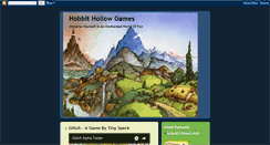 Desktop Screenshot of hobbithollow.blogspot.com