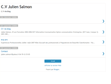 Tablet Screenshot of cvjulien.blogspot.com