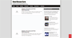 Desktop Screenshot of new-nissancars.blogspot.com