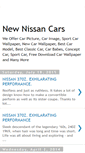 Mobile Screenshot of new-nissancars.blogspot.com