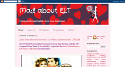 Desktop Screenshot of madaboutelt.blogspot.com