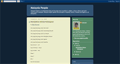 Desktop Screenshot of malaysiapeople.blogspot.com